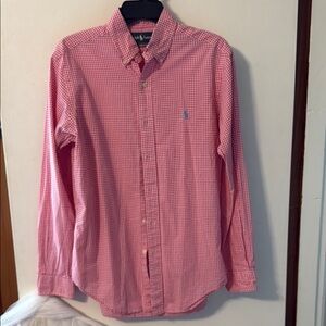 Ralph Lauren Pink Casual Button Down Shirt